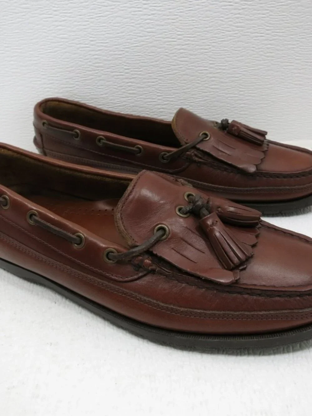 Saddlebred Oil Tanned Leather Boat Casual Loafers Loafers Men's Footwear Sz 9 M